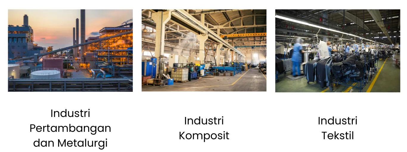 Aplikasi UTM yang ada di Industri