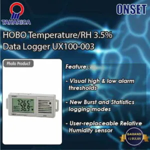 HOBO Temperature/Relative Humidity 3.5% Data Logger
