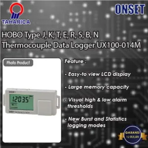 HOBO Type J, K, T, E, R, S, B, N Thermocouple Data Logger