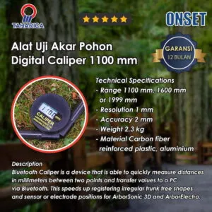 Alat Uji Kesehatan Pohon FAKOPP Bluetooth Caliper