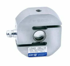 Loadcell BM3 stainless steel S-type load cell, OIML approved (50kg-7.5t)