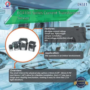 EG4100 Series Current Transformer Sensor Split-core CTs from J&D Sensing