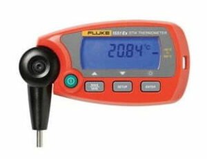 FLUKE 1551A-20 STIK THERMOMETER, INTRINSICALLY SAFE, FIXED PRT, -50° TO 160°C OR -58° TO 320°F TEMPERATURE RANGE, 0.25″ STEM DIAMETER, 20″ STEM LENGTH