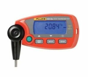 FLUKE 1551A-9 STIK THERMOMETER, INTRINSICALLY SAFE, FIXED PRT, -50° TO 160°C OR -58° TO 320°F TEMPERATURE RANGE, 0.25″ STEM DIAMETER, 9″ STEM LENGTH