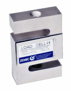 Loadcell H3 nickel plated alloy steel S-type load cell, OIML approved (25kg-30t)