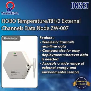 HOBO Temperature/Relative Humidity/2 External Channels Data Node   ZW-007