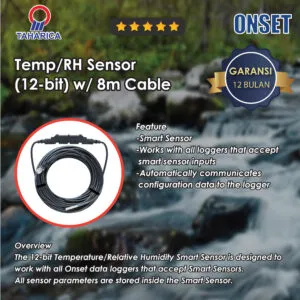 Sensor Suhu Temperature/Relative Humidity (8m cable)  S-THB-M008