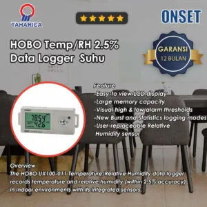 HOBO Temp/RH 2.5% Data Logger