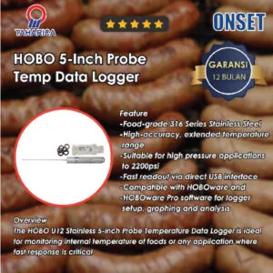 HOBO 5-Inch Probe Temperature Data Logger