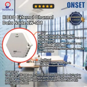HOBO Four External Channel Data Node Part # ZW-008