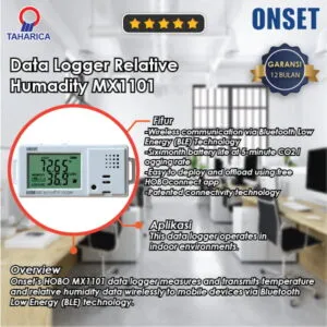 HOBO Bluetooth Low Energy Temperature/Relative Humidity Data Logger