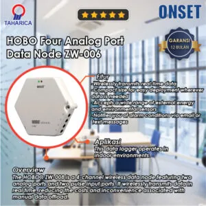 HOBO Four Analog Port Data Node Part # ZW-006