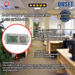 HOBO Temperature/Relative Humidity 3.5% Data Logger