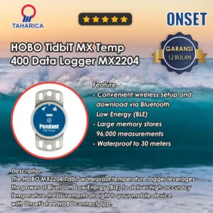 HOBO Pendant® MX Water Temperature Data Logger