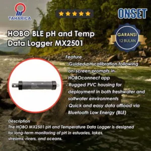 HOBO Bluetooth Low Energy pH and Temperature Data Logger MX2501