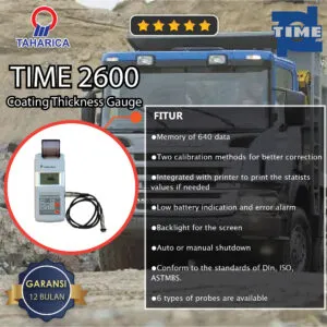 Coating Thickness Gauge TIME®2600 bestselling, N and NF type, six probes