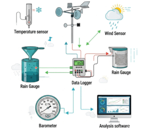 komponen weather recording