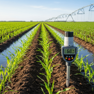 Soil Moisture Meter di pertanian