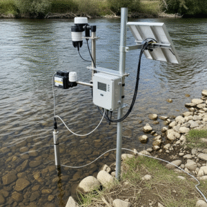 Sensor air sungai.