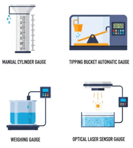 jenis jenis rain gauge
