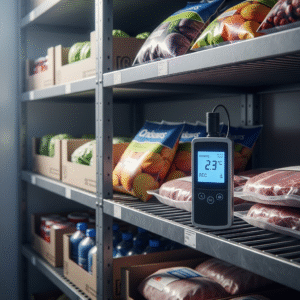 temperature logger di gudang