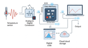 Cara Kerja Temperature Recorder Data Logger