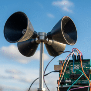 Sensor Kecepatan Angin atau Anemometer