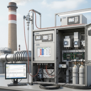 ini adalah cems yaitu continuos emission monitoring system