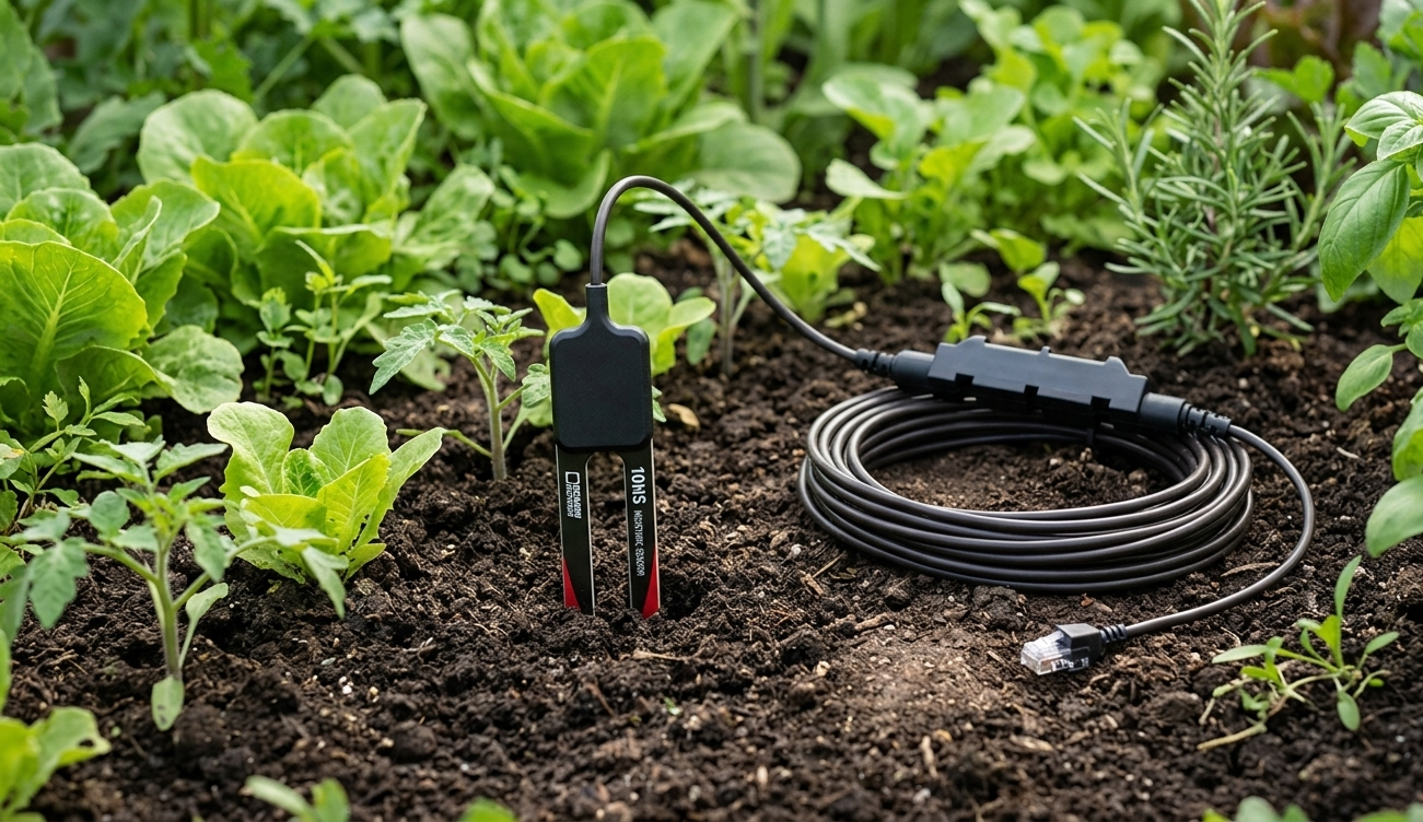 data logger kelembaban tanah