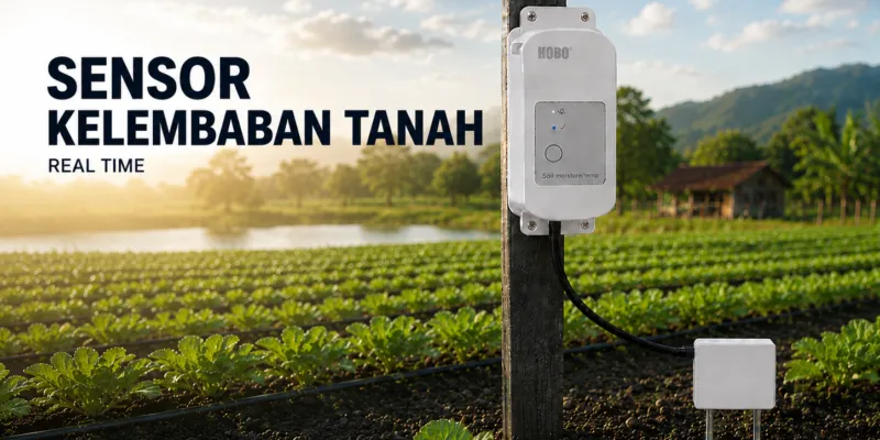 sensor kelembaban tanah real time