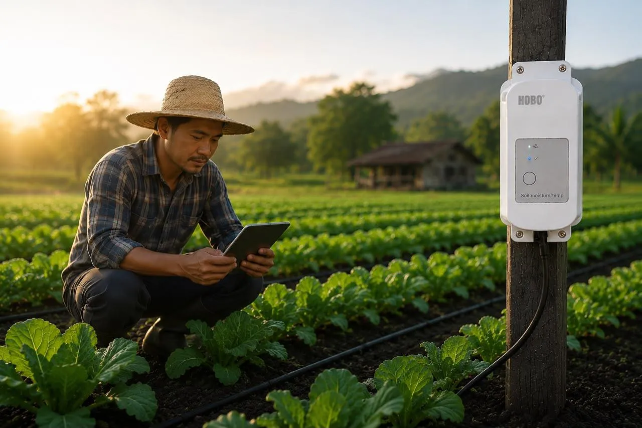 soil moisture sensor IoT pertanian