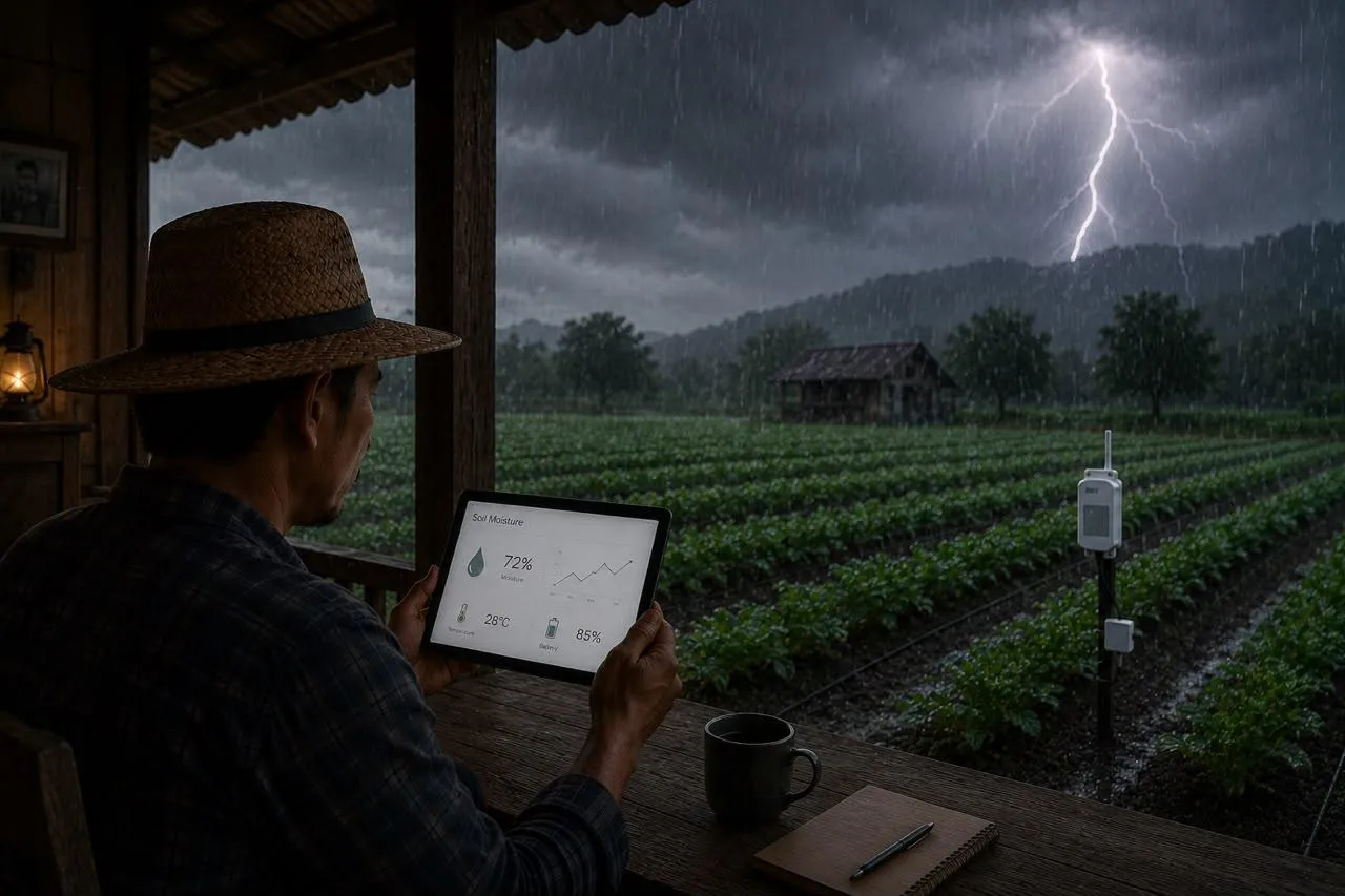 sensor tanah wireless Indonesia