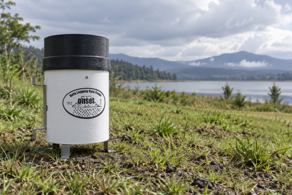 Aplikasi HOBO Rain Gauge untuk riset hidrologi