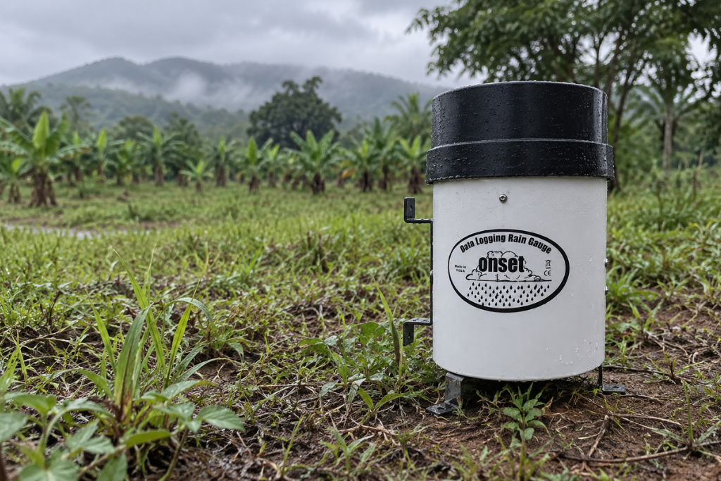 Aplikasi HOBO Rain Gauge untuk riset hidrologi