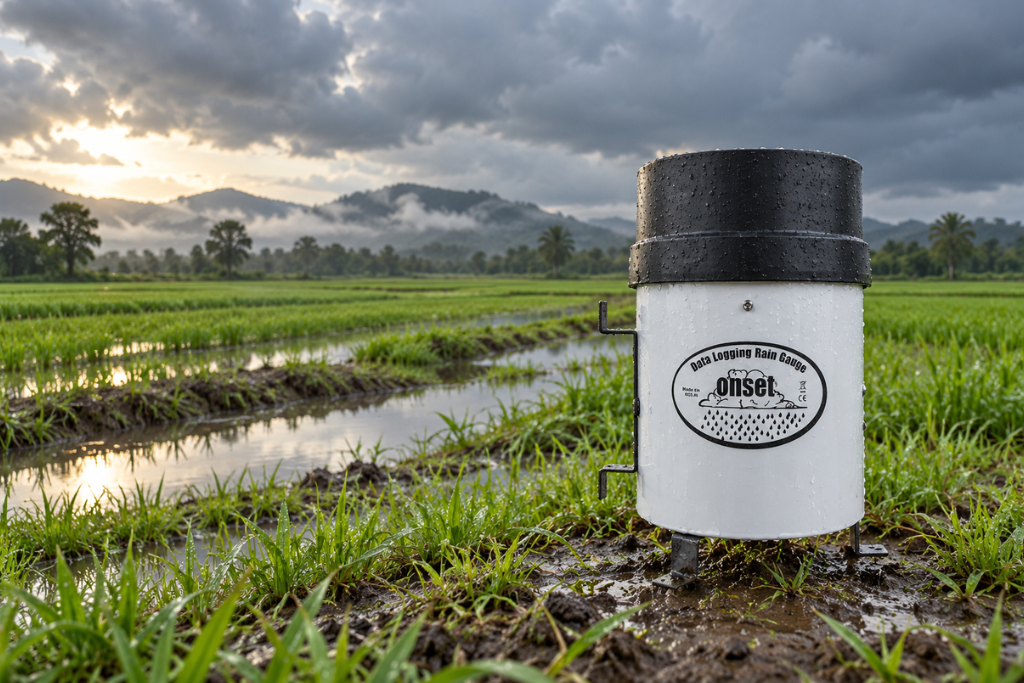 Data logger curah hujan presisi tinggi
