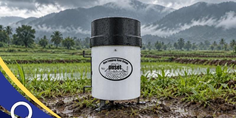 Data logger curah hujan presisi tinggi