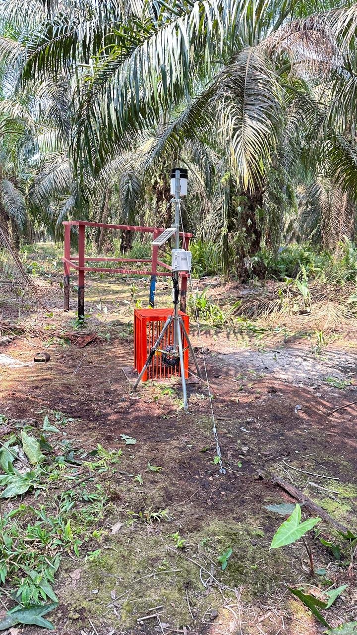 Instalasi Weather Station di Blok C15