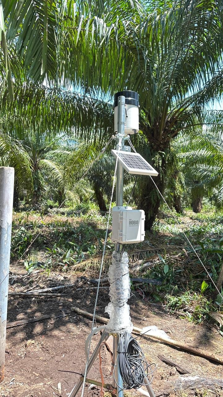 Instalasi Weather Station & AWLR di PT Nabire Baru, Papua Tengah